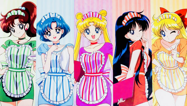 Sailor Moon A ordem é um coelho?Anime Maid Cafe, outros, cabelo preto,  café, mangá png