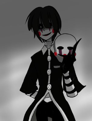 Imagem: Marionette, The Puppet, human form, Anime boy; Five Nights at