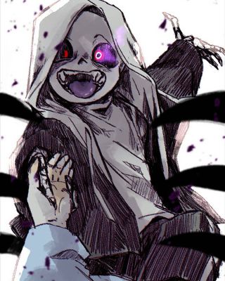 A/n, Blood red paint (yandere ink sans/ nightmare sans x reader)