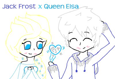 Elsa e jack frost-jelsa