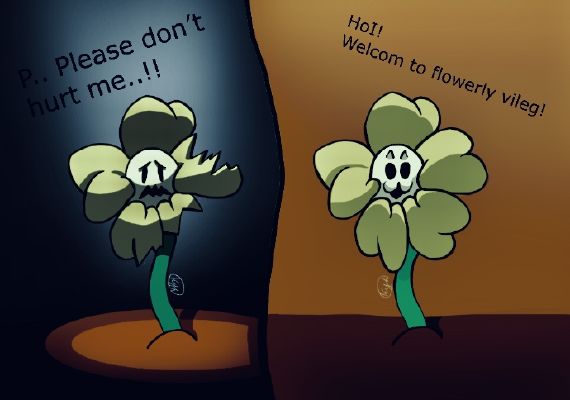 How to Draw Flowey - Undertale 