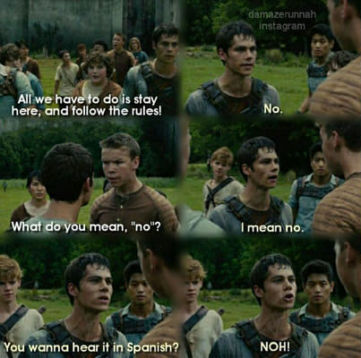 Maze runner BF Life - Quiz | Quotev