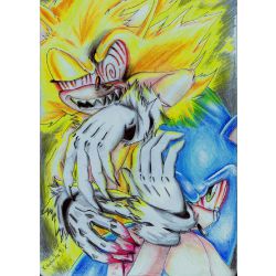 Lixes on X: Fleetway Super Sonic  / X