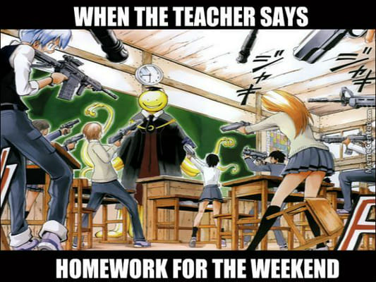 Anime Teacher Memes