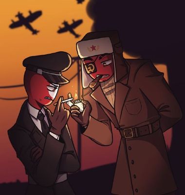 ussr x third reich countryhumans