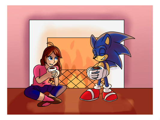 You re Fast, But I m Charming ( A Shadow, Sonic, And Amy Fanfic