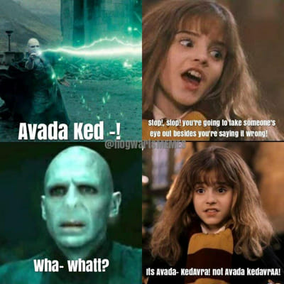 Voldemort and Hermione | Harry Potter Memes | Quotev