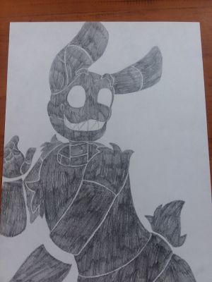 How to draw Shadow Freddy (FNaF) 