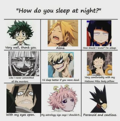 Who is your MHA kin? (UPDATED + SONG) - Quiz | Quotev