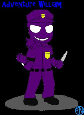 Five Nights At Freddy's Purple Personality Quiz Chibi PNG, Clipart