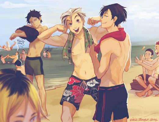 Haikyuu boyfriend scenarios - Beach day with them - Wattpad