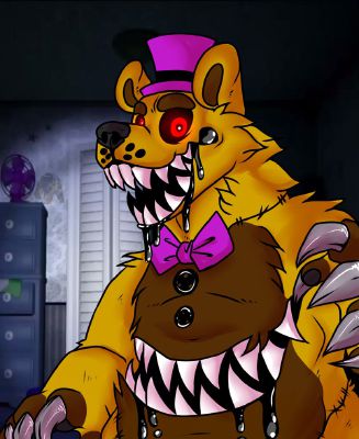 Nightmare fredbear's info, Fnaf 1-6 role play! (Anime style FNaF)