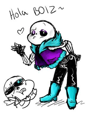 GenderSwap- The lab, One shot- AU Sans X Reader