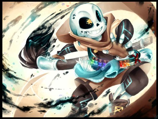 100 Follower Special! Paint my life - Ink! Sans X Painter! Reader, Undertale Oneshots (And other oneshots Derp :P)