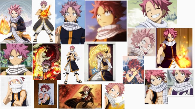 Natsu  Anime Characters Fairy Tail Mini HD Png Download  Transparent Png  Image  PNGitem