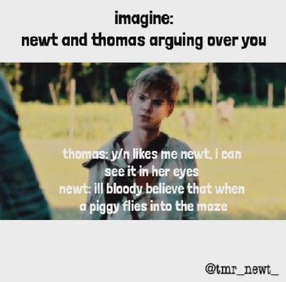Newt makes Thomas a Runner [The Maze Runner] 