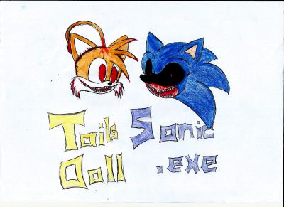 Watch Me Draw: Sonic.exe & Tails Doll 