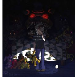 Together forever ~FNAF 4 x teen!murderer!reader