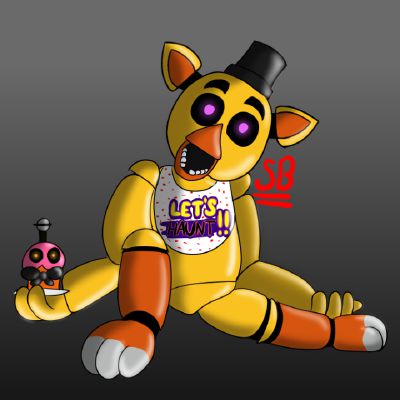 fnaf withered chica - Clip Art Library - Clip Art Library