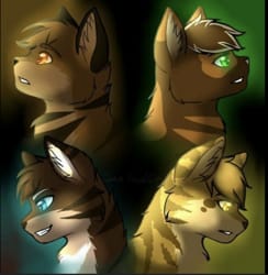 FlameStar🇺🇦 on X: Firestar, Graystripe and Ravenpaw