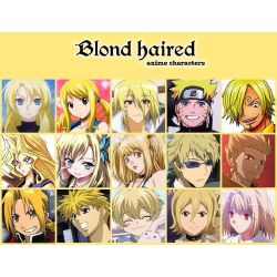List of Top Anime Characters With Blond Hair