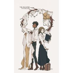 The Promised Neverland anime character designs for Don, Gilda