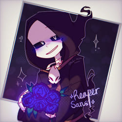 Reaper!Sans X Dying Reader (Female)