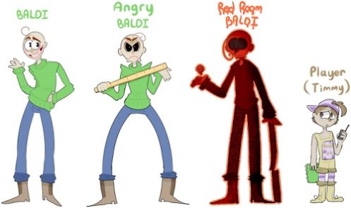 Baldi's Basics Characters Quiz - By MidnaLazuli