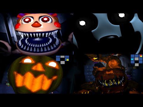 Fan made Fnaf 4 (Scratch) part 2 