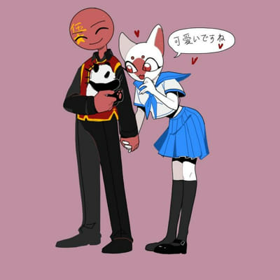 💜💙 on X: #Country Human #country human #CountryHumans China CCP and  elderbrother.，China Kuomintang.  / X