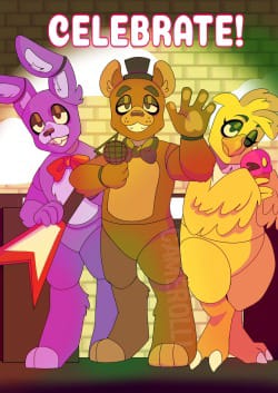 Spend a day at fnaf 1 (images not mine) - Quiz