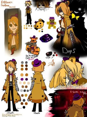 I like how nobody noticed just how large Nightmare Fredbear is