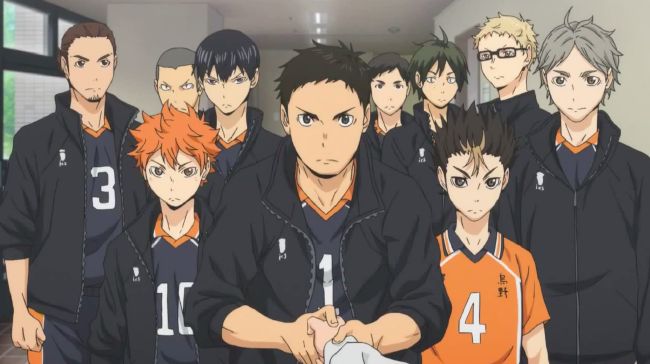 HAIKYU!! TO THE TOP - Karasuno Cheer Squad, KEEP MOVING FORWARD  KARASUNO!!! 🏐, By Crunchyroll